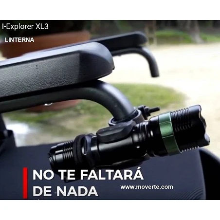 Linterna para Sillas de ruedas y scooter