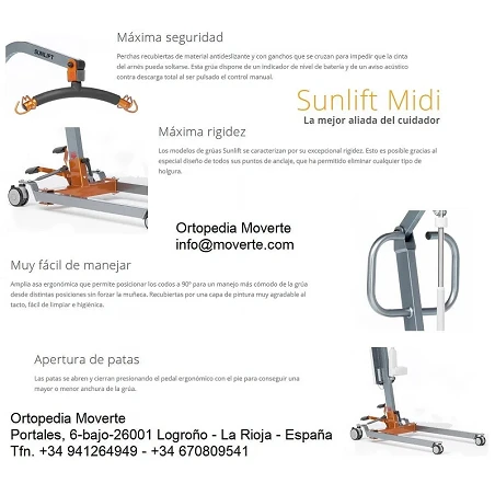 Grúa Sunlift Midi Sunrise Medical