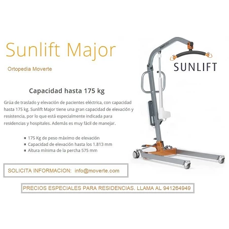 Grúa Sunlift Major Sunrise Medical