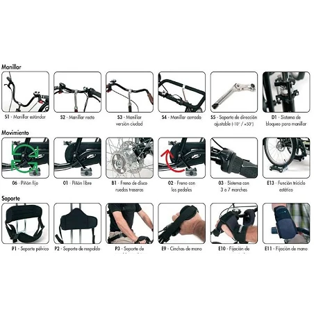 Triciclo AQUA Modelo Unisex.