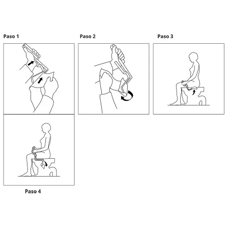 Pinza para papel higiénico "torkel"