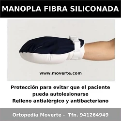 Manopla fibra siliconada