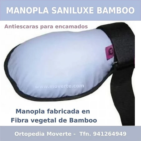 Manopla de sujeción Saniluxe Bamboo