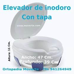 Elevador de inodoro ajustable