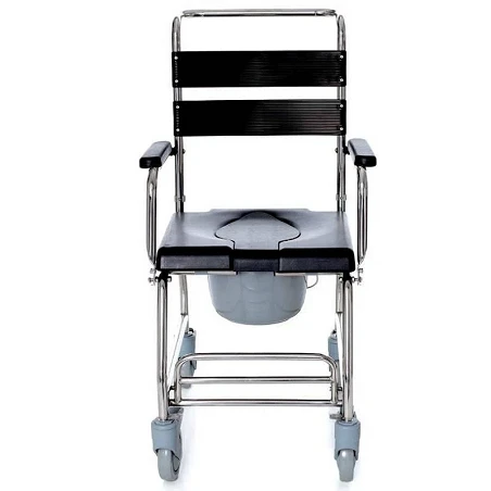 Silla de Baño con inodoro inoxidable