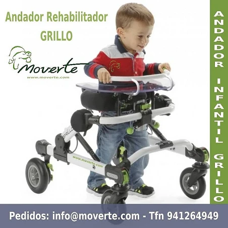 Andador y rehabilitador de la marcha 'Grillo'