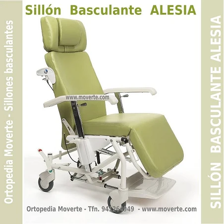Sillón basculante con reposapiés
