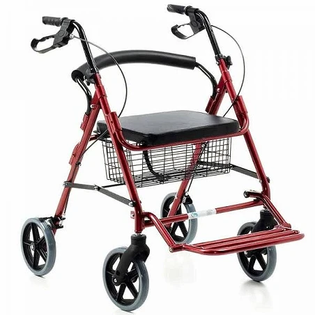 Andador que se convierte en silla de ruedas