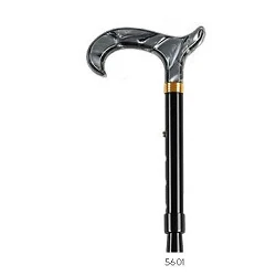 Baston negro plegable aluminio