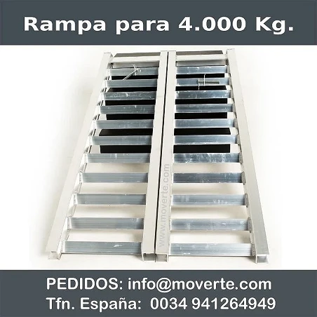 Rampa super resistente (4000kg)