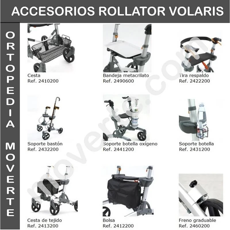 Andador Rollator Volaris S7 Smart Shadow