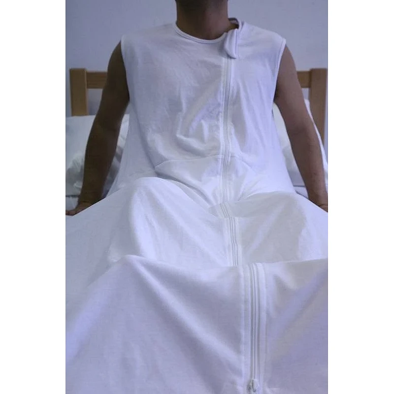 Sábanas de sujeción con cremallera