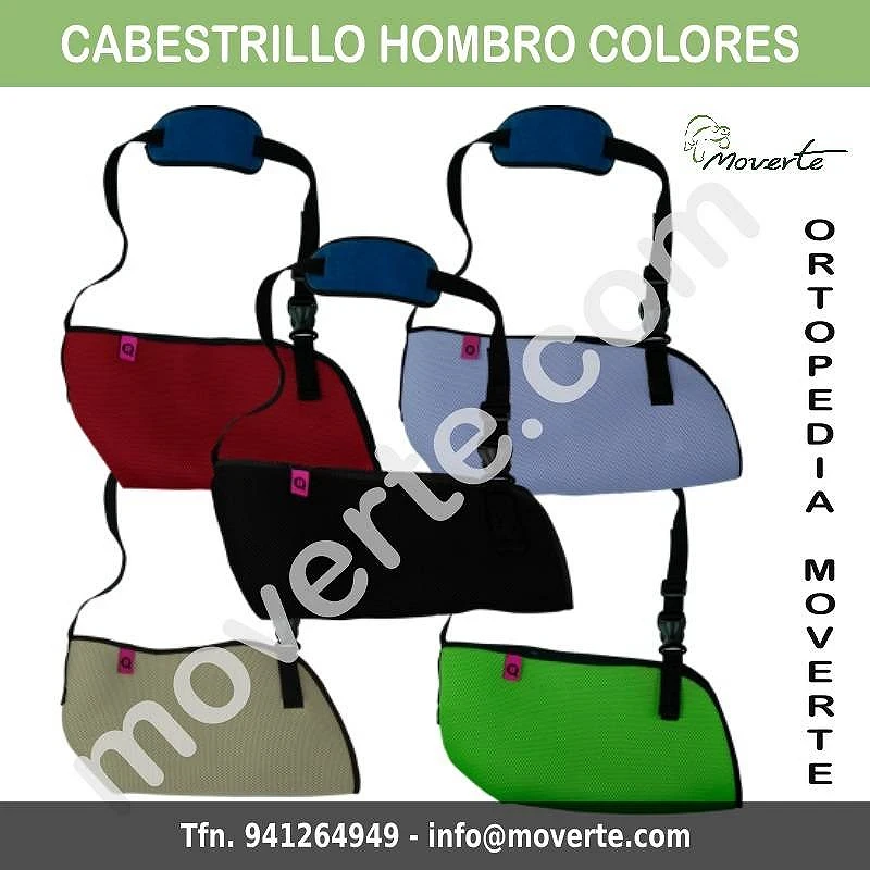 Cabestrillo inmovilizador de hombro-colores