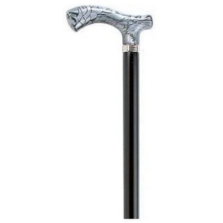 Bastón Haya Negra: Puño Metacrilato-Metal