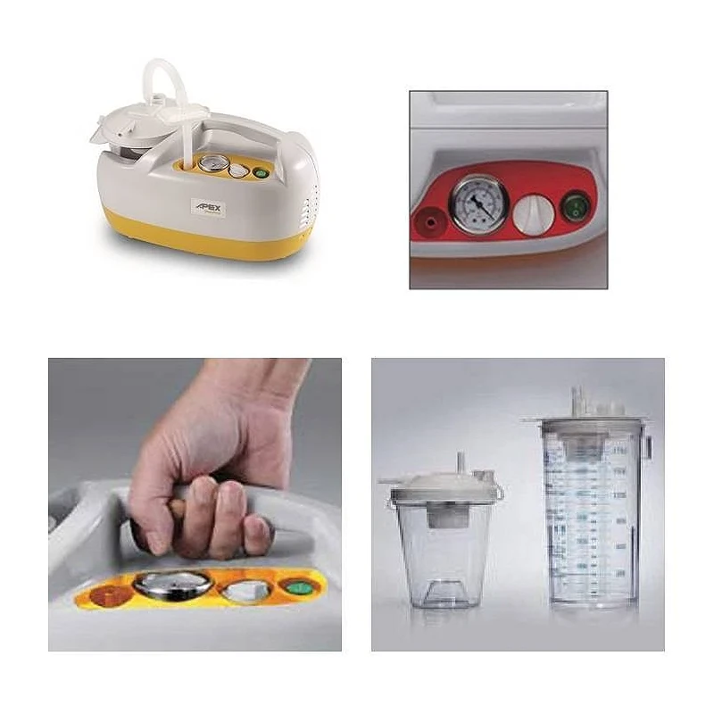 Aspirador secreciones depósito de 1800 ml