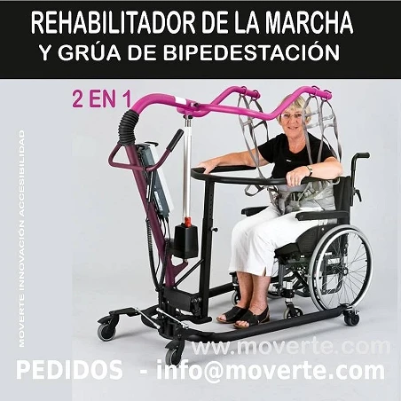 ENTRENADOR REHABILITADOR DE MARCHA Y GRÚA