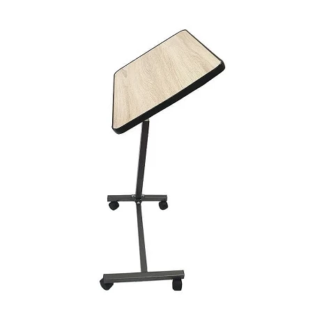 Mesa auxiliar abatible y regulable