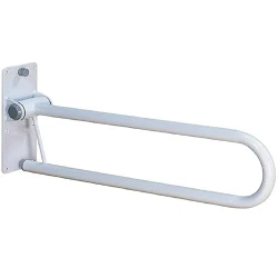 Barra de baño abatible con pata