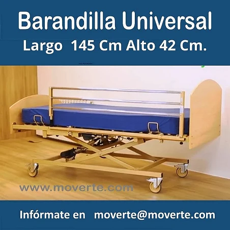 Barandilla abatible universal (unidad)