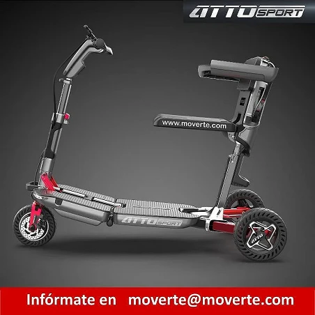 Reposabrazos Gris para scooter Atto Sport