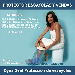 Protector de escayolas y yeso para pierna o brazo