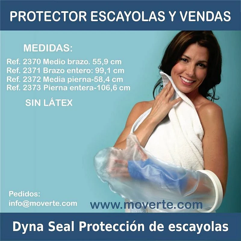 Protector de escayolas y yeso para pierna o brazo