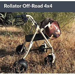 Rollator todo terreno 4x4