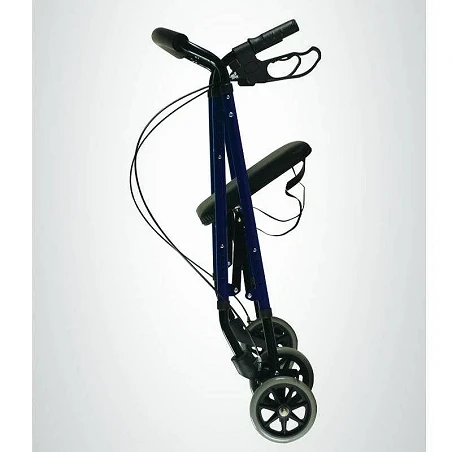 Rollator barato de aluminio con frenos y asiento regulable