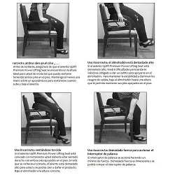 Cojín elevador 'Power seat' ultimo modelo