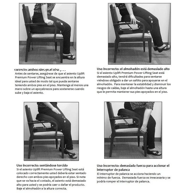 Cojín elevador 'Power seat' ultimo modelo