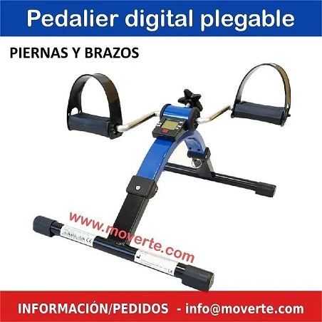 Pedalier digital plegable