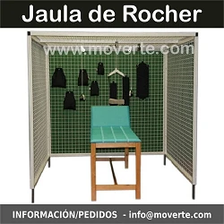 Jaula Rocher y accesorios