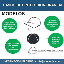 GORRO PROTECTOR CRANEAL HARDY RIBCAP