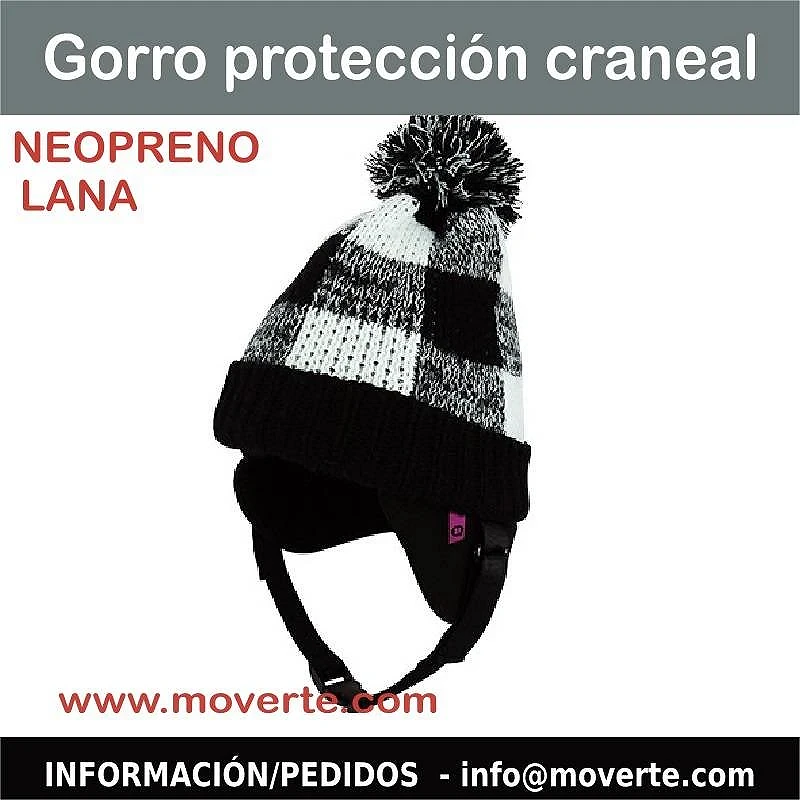 GORRO DE NIEVE CON PROTECCIÓN CRANEAL