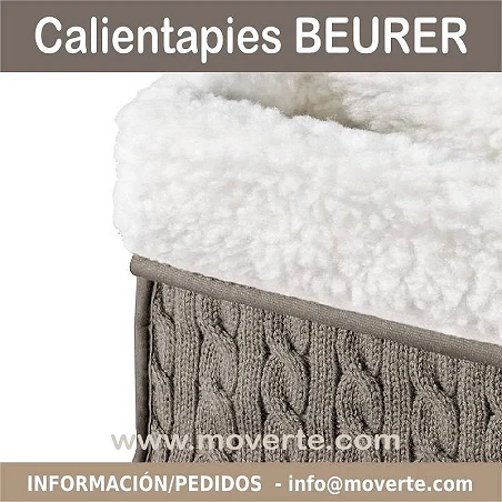 CALIENTA PIES CON FUNCIÓN MASAJE BEURER