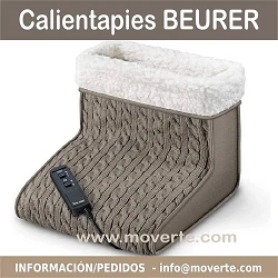 CALIENTA PIES CON FUNCIÓN MASAJE BEURER