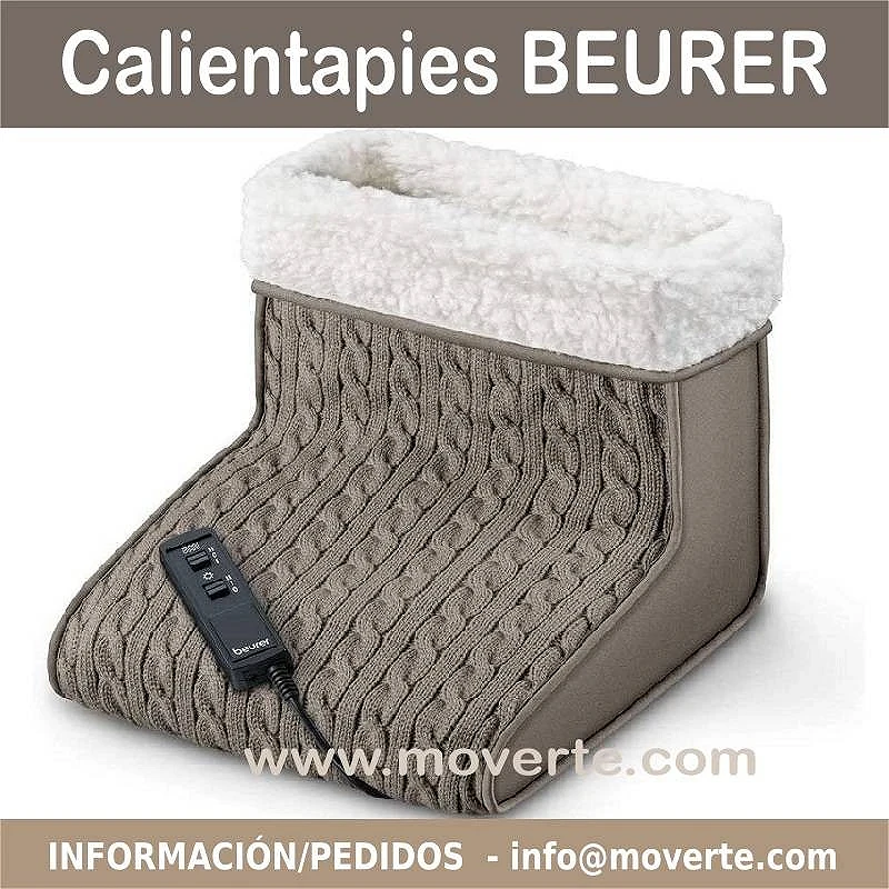 CALIENTA PIES CON FUNCIÓN MASAJE BEURER