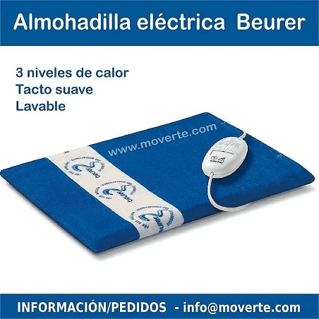 ALMOHADILLA ELECTRÓNICA BEURER MAGNÉTICA REUMATHERM