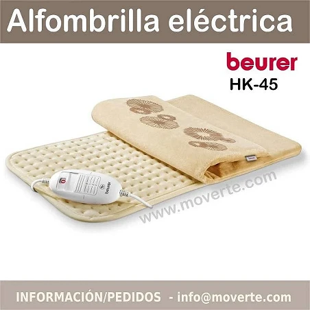 Almohadilla eléctrica con funda suave Beurer