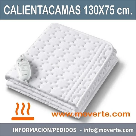CALIENTACAMAS ELÉCTRICO CAMA INDIVIDUAL