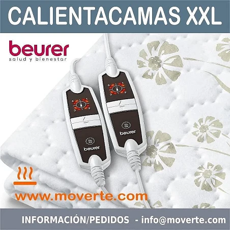 Calientacamas eléctrico Cama matrimonio 150 x 160 cm