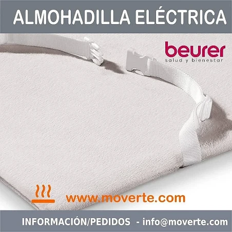 ALMOHADILLA ELÉCTRICA CERVICAL DORSAL GRANDE 62x72cm