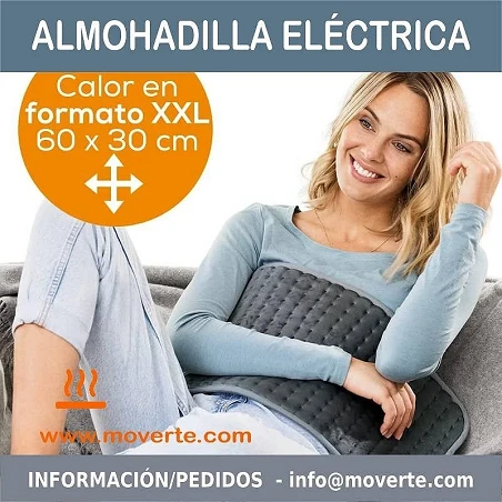 ALMOHADILLA ELECTRÓNICA GRIS MARENGO 60X30Cm.