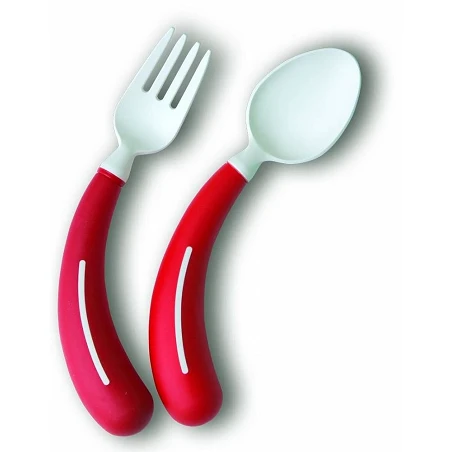 Henro-Grip® cuchara zurdo Rojo