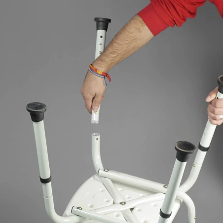 Taburete ducha asiento forma de herradura - Samba