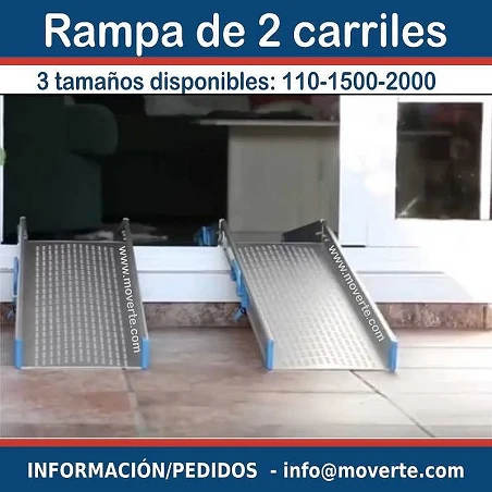 Rampas plegables de rail RD