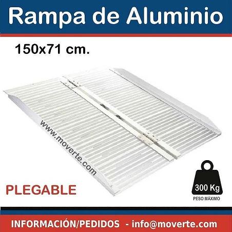 Rampa para silla de ruedas 71 x 150 cm