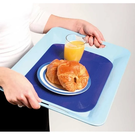 Dycem" rectangular 35x 25 cm. Azul