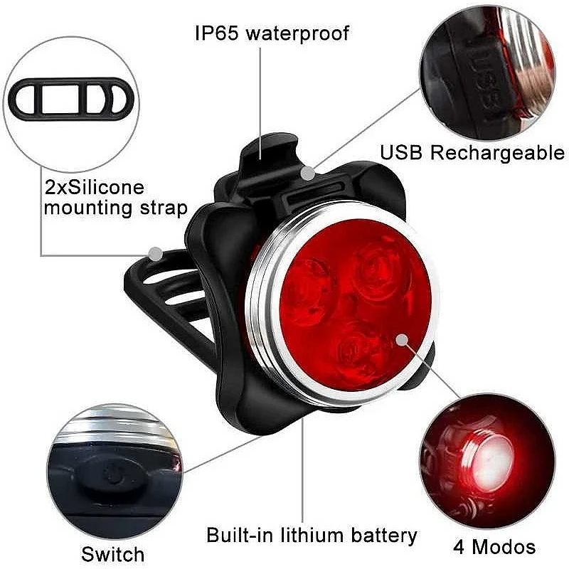 Kit luces delanteras y traseras