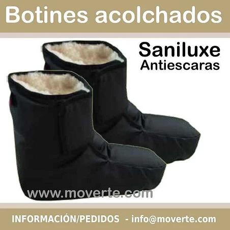 Botín antiescaras acolchado SANILUXE